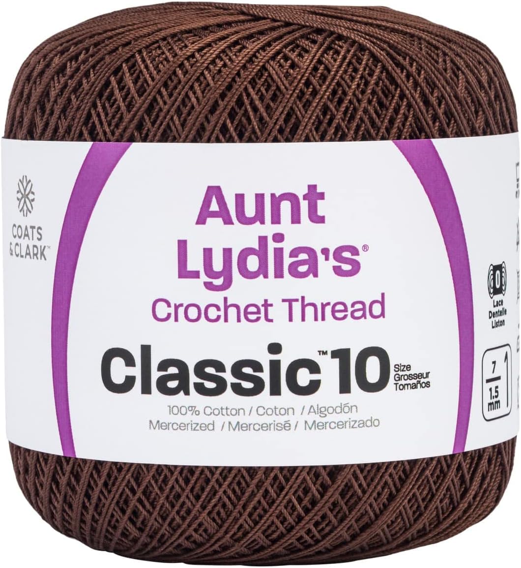 15 Pack: Aunt Lydia's® Fashion Crochet Cotton Thread