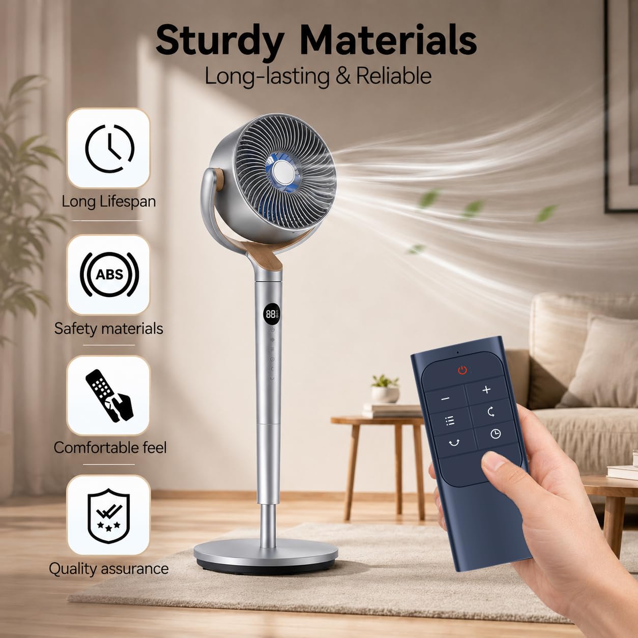 Telecomando Di Ricambio Per Ventilatori Dreo | DR-HPF002, DR-HPF002S, DR-HAF003S, DR-HPF005S – Batteria CR2032 Inclusa