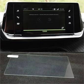 Screen Protector Foils Compatible With Peugeot E-2008 E-208