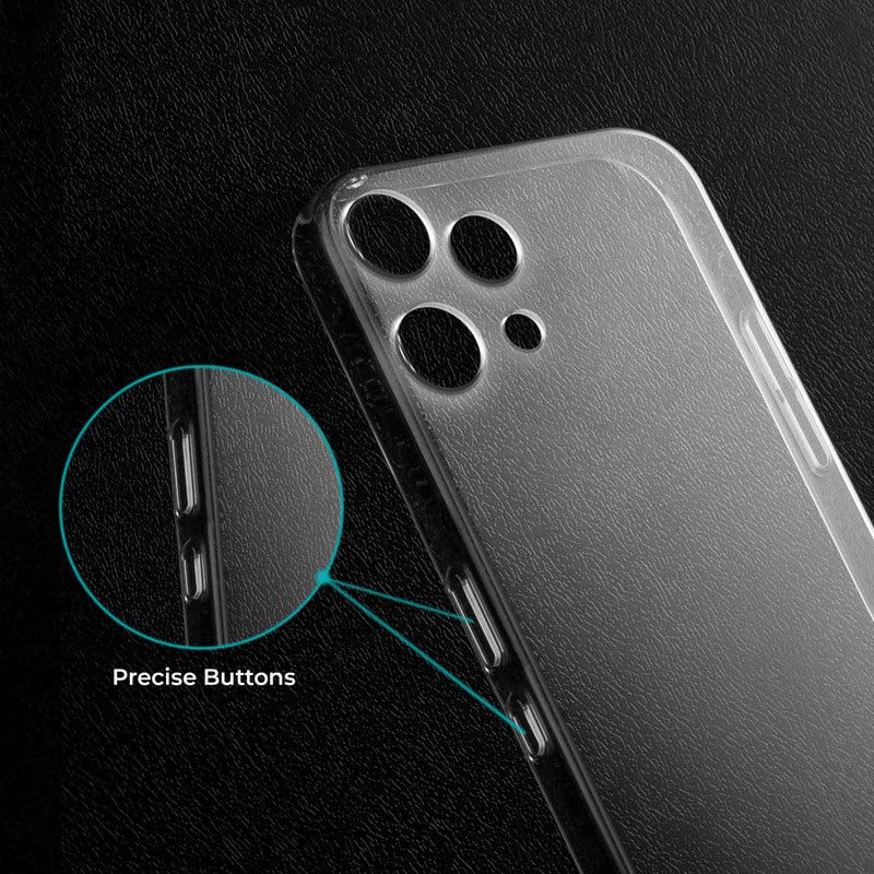 Image of DIZORO Compatible with Nothing 3A Lite 5G Back Cover Case Clear,[ Anti Yellow ][Military Grade Protection] Hard PC Back Cover Transparent