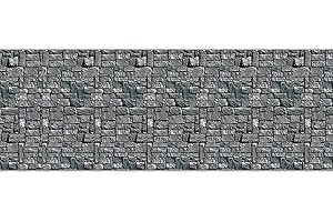 Stone Wall Plastic Backdrop