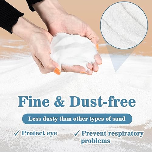 Miniatura 3 de Sukh 14 OZ Baño de Arena para Hámster - Arena Fina Blanca para Hámster, Arena de Sílice para Reptiles, Escondite para Jerbos para Hámsteres,