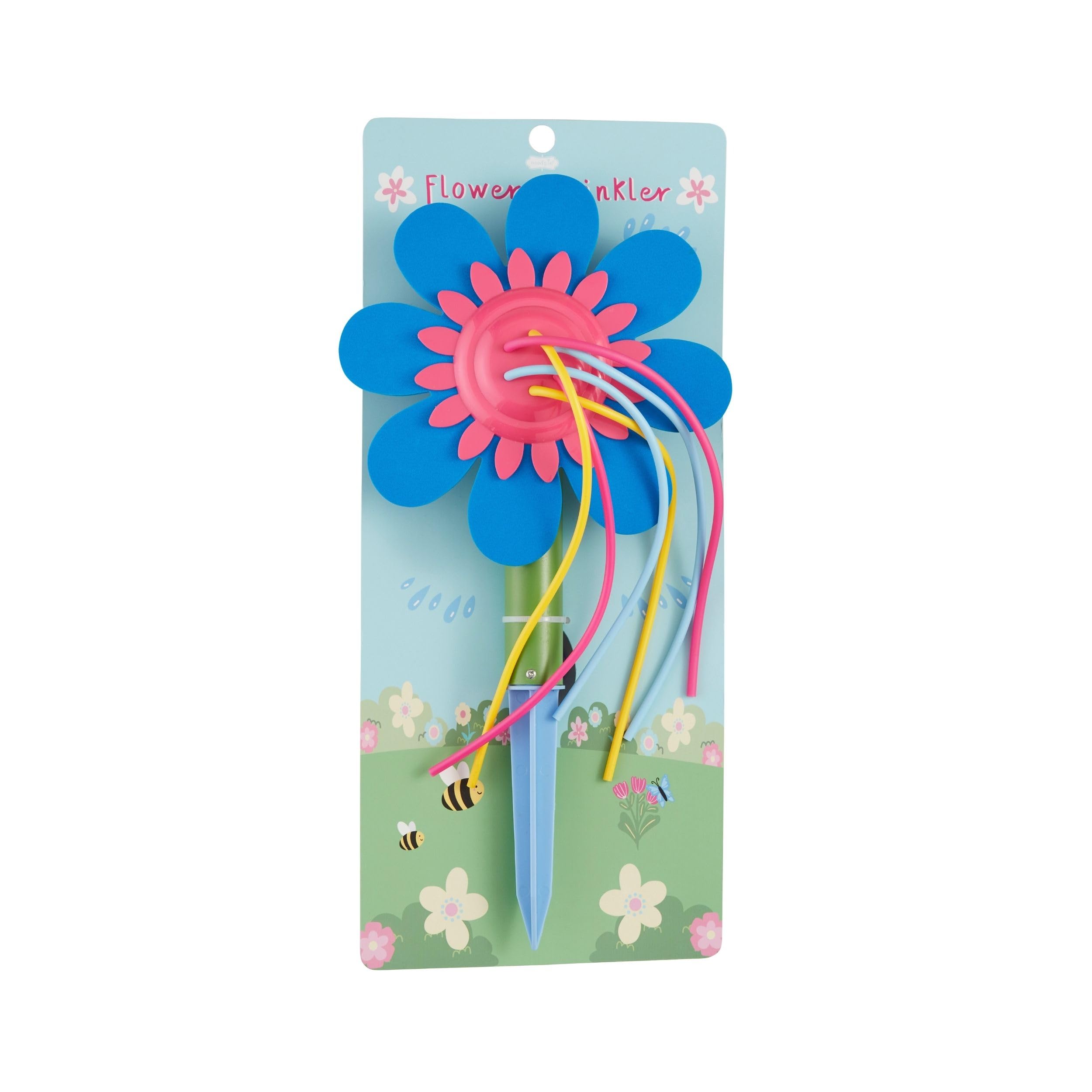 Mud Pie Blauer Blumensprinkler
