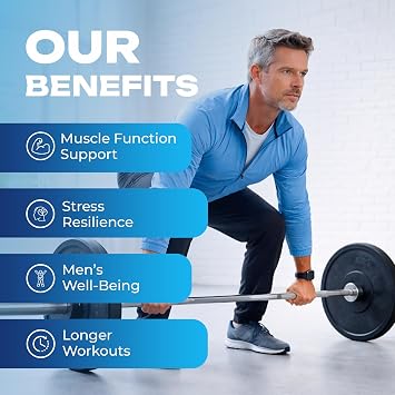 Glidan - 10 Tablets for Men - Vitality and Stamina Support - Ginseng Supplement for an Active Lifestyle - Made in the UK