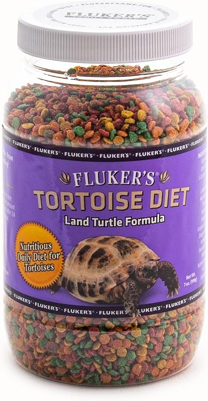 Fluker's Premium Tortoise Diet Small Pellet Food, 7 oz