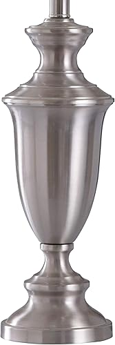 Miniatura 3 de L313581DSAM Josh, Níquel Cepillo, Bruselas Blanco Sobremesa