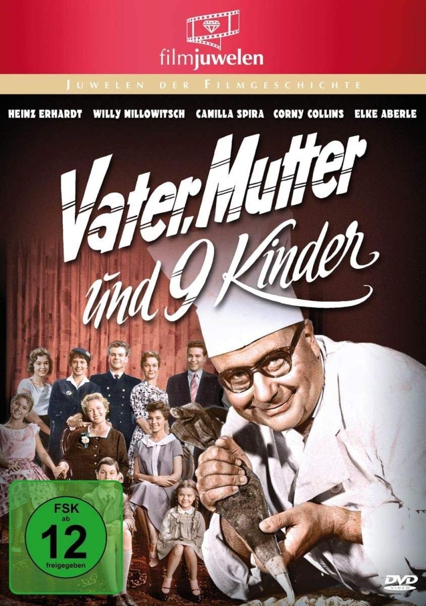Vater, Mutter und neun Kinder (Neuauflage) (Filmjuwelen) [DVD] [1959]