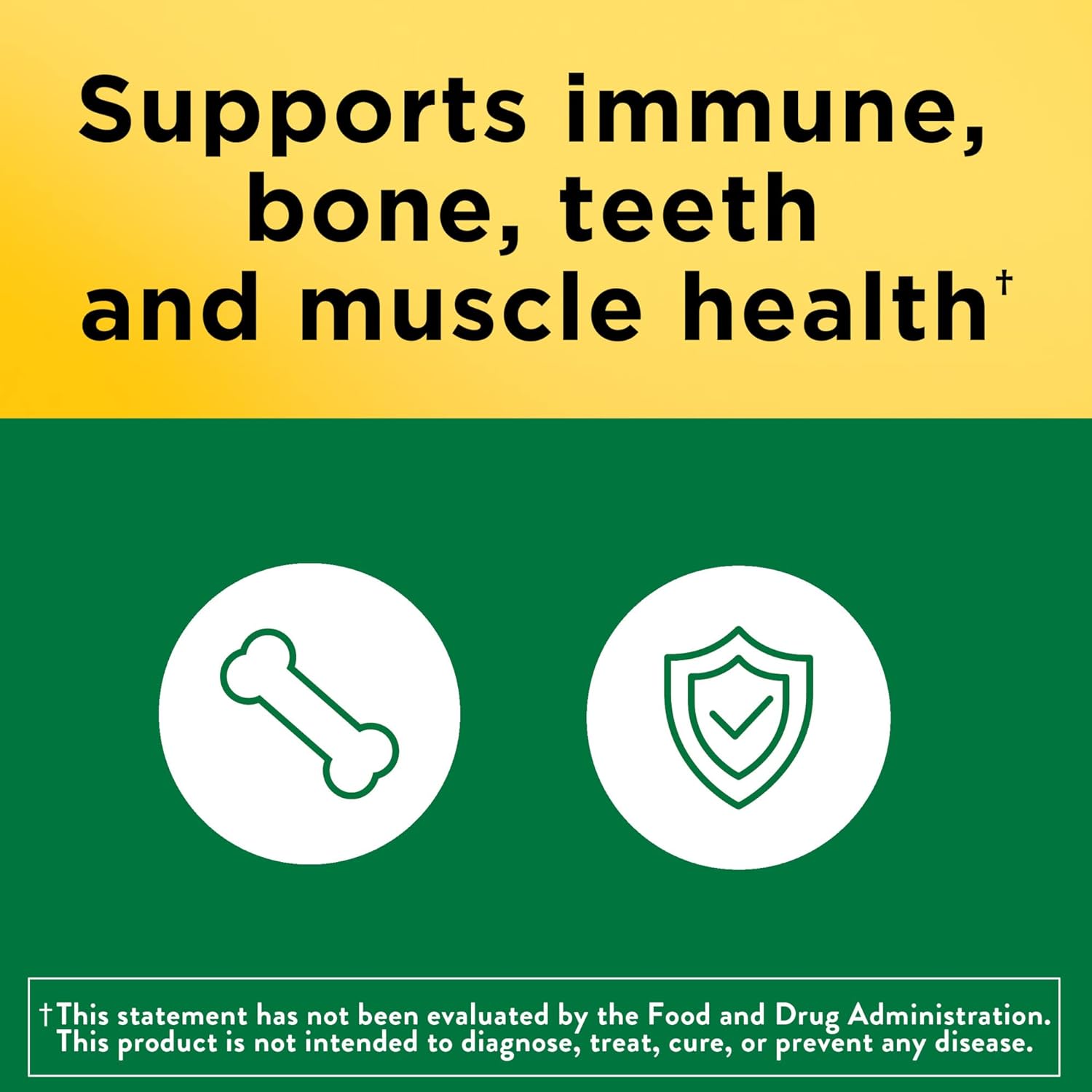 Nature Made Vitamin D3 K2, Dietary Supplement for Immune Health, Bone and Artery Function Support, 30 Softgels, 30 Day Supply : Health & Household