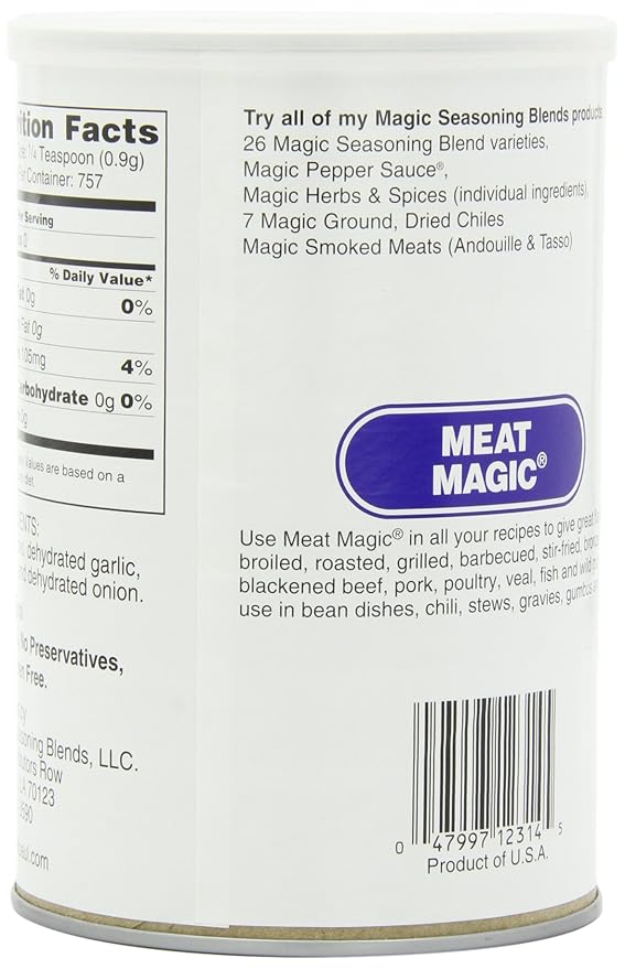 Sazonador Chef Paul Meat Magic, Lata de 24 Onzas (Pack de 2) miniatura 3