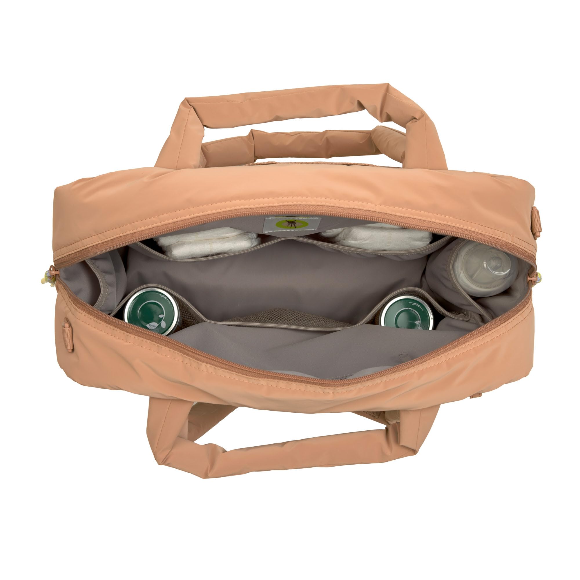 LÄSSIG Baby Wickeltasche wasserabweisend Everyday Bag almond