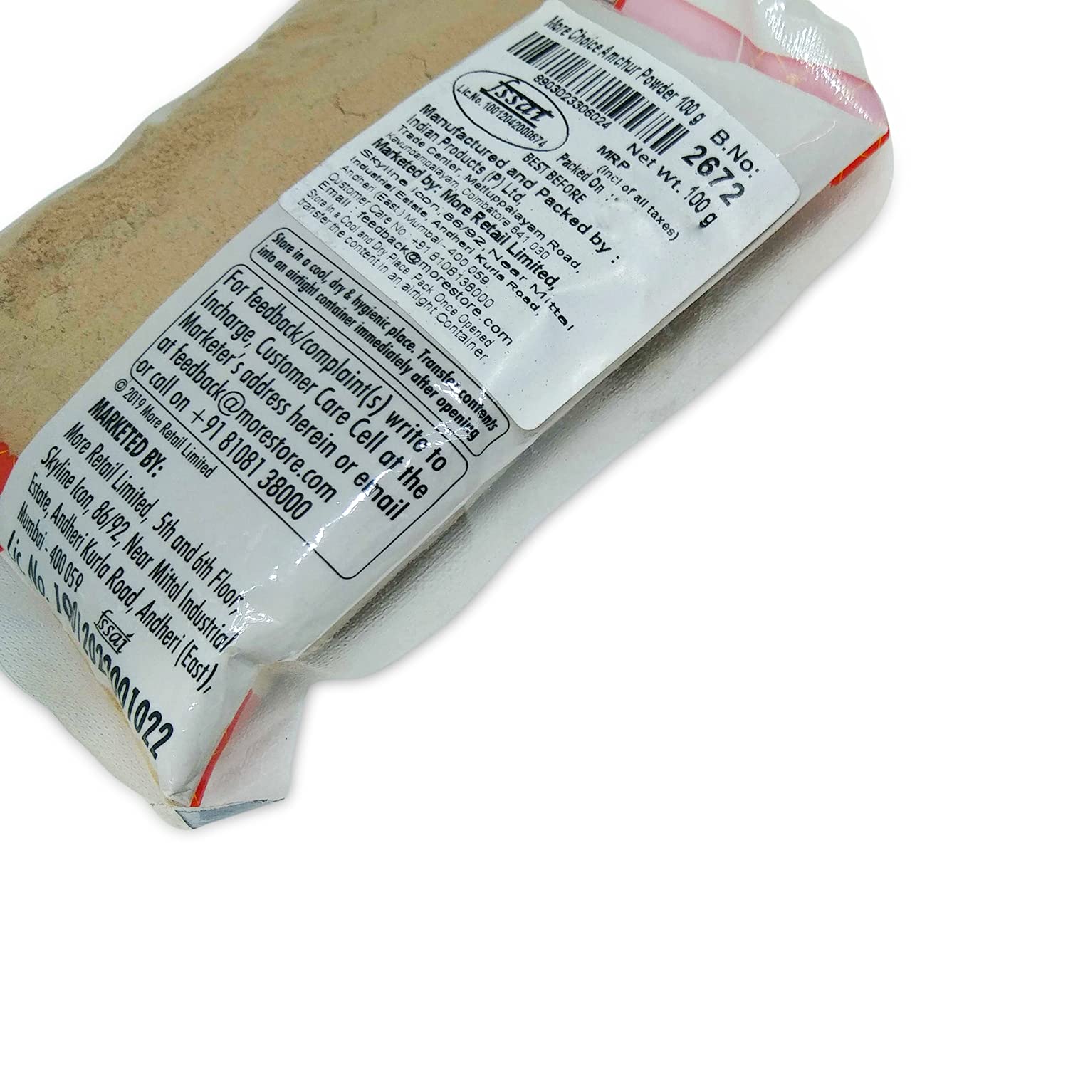 More Choice Dry Mango Amchur Powder, 100g - Image 4 thumbnail