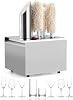 Glass Polisher - Set Of 5 Polishing Heads, Commercial Electric Wine Glass Polishing Machine For Bars, Restaurants, And Hotels Etc