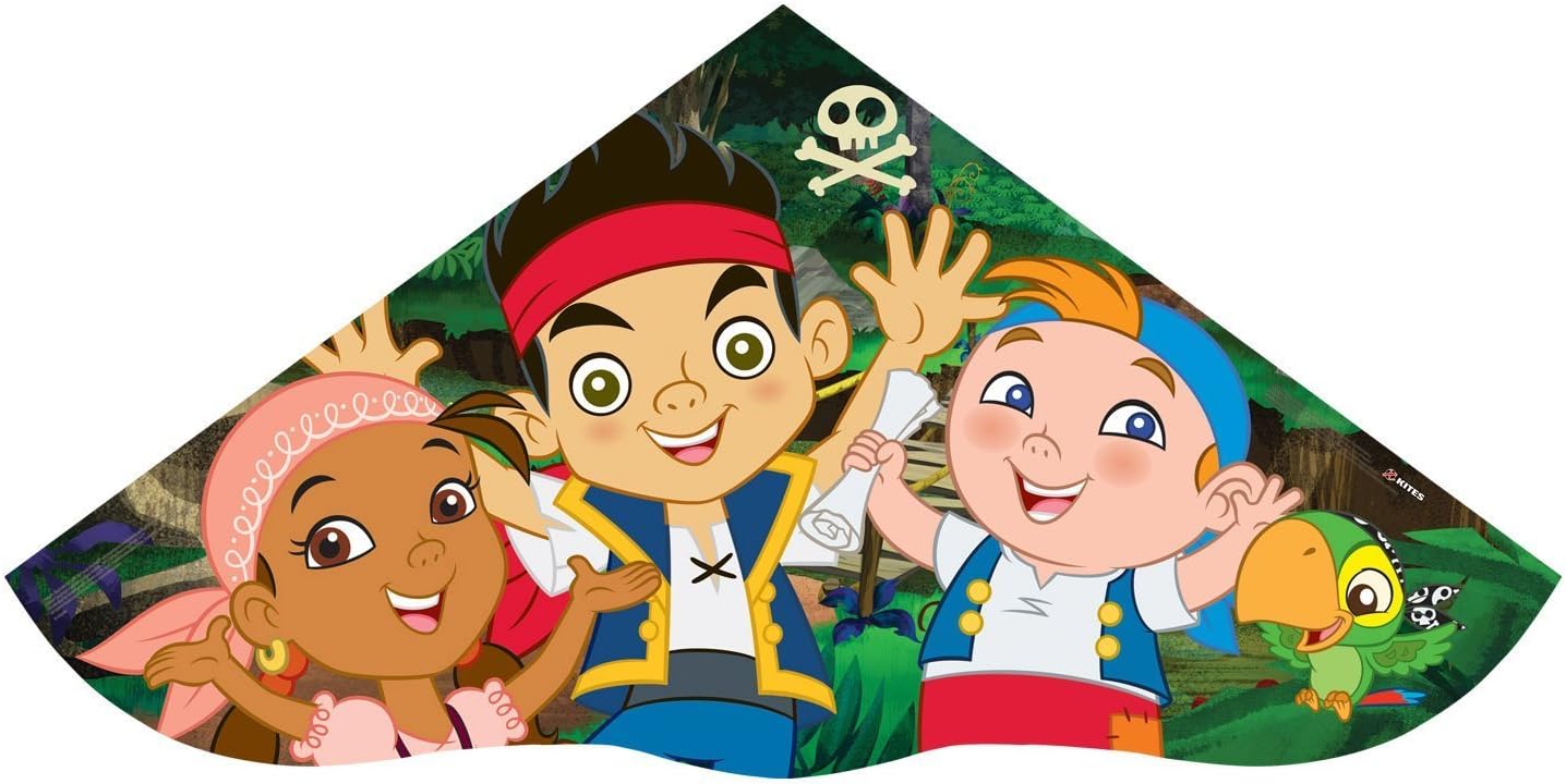 X-kite Skydelta 52-inche Jake and Never Land Pirates Poly Delta Kite