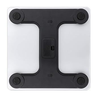 The Deep Blue Sea Scale for Body Weight Highly Accurate Digital Bathroom Body Scale Digital Body Weight Scale Tempered Glass LCD Display Batteries and Tape Measure
