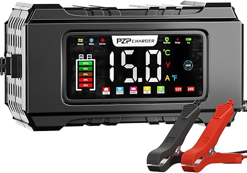 PZ.P 15A 12V/24V 智能充电器 LiFePO4 铅酸适用