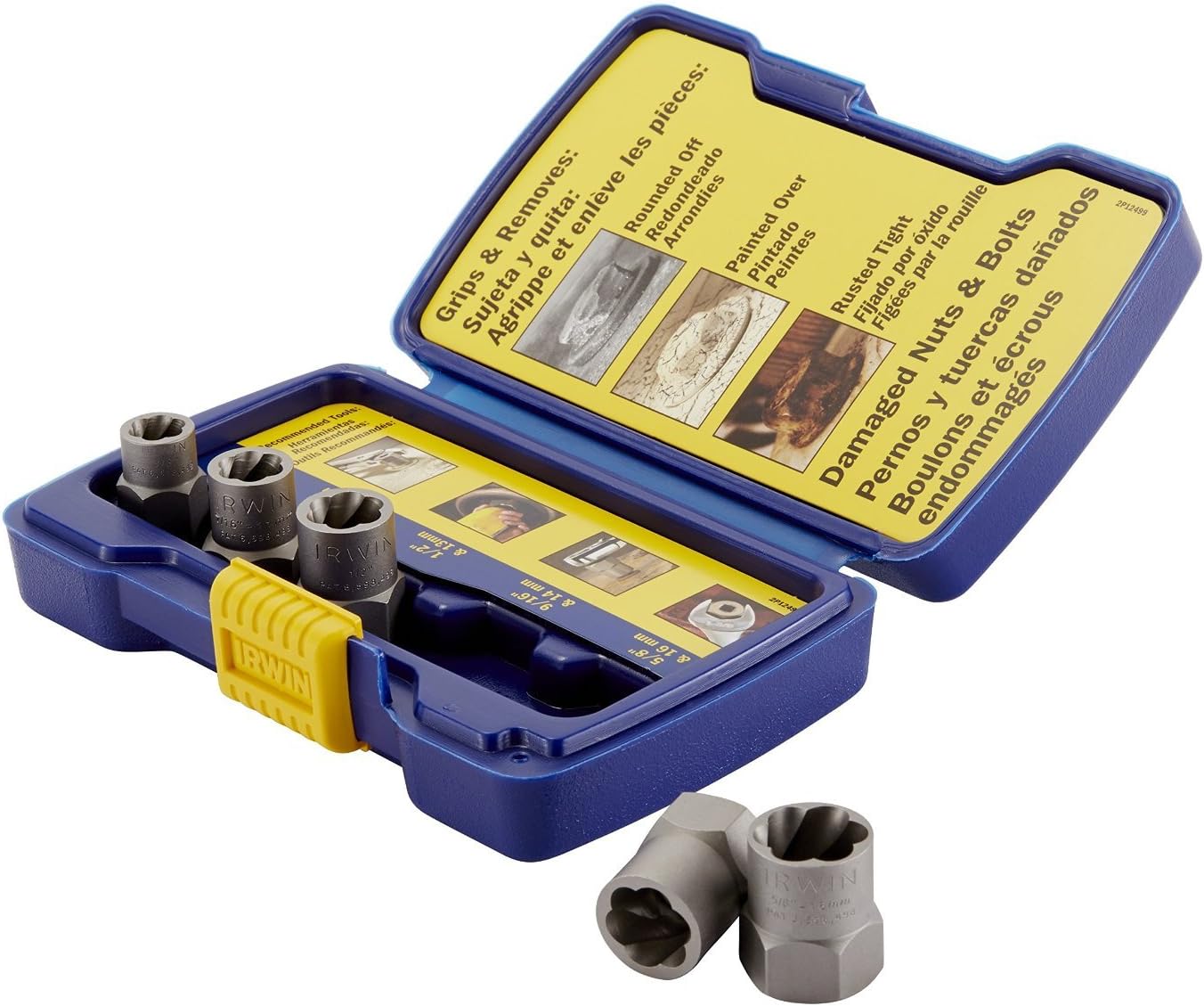 Irwin 394001 5 Piece Bolt Extractor Set