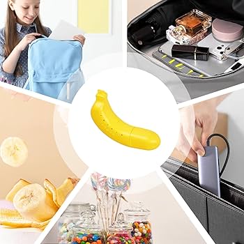 Amazon.co.jp: Glugahrif バナナボックス、バナナストレージ