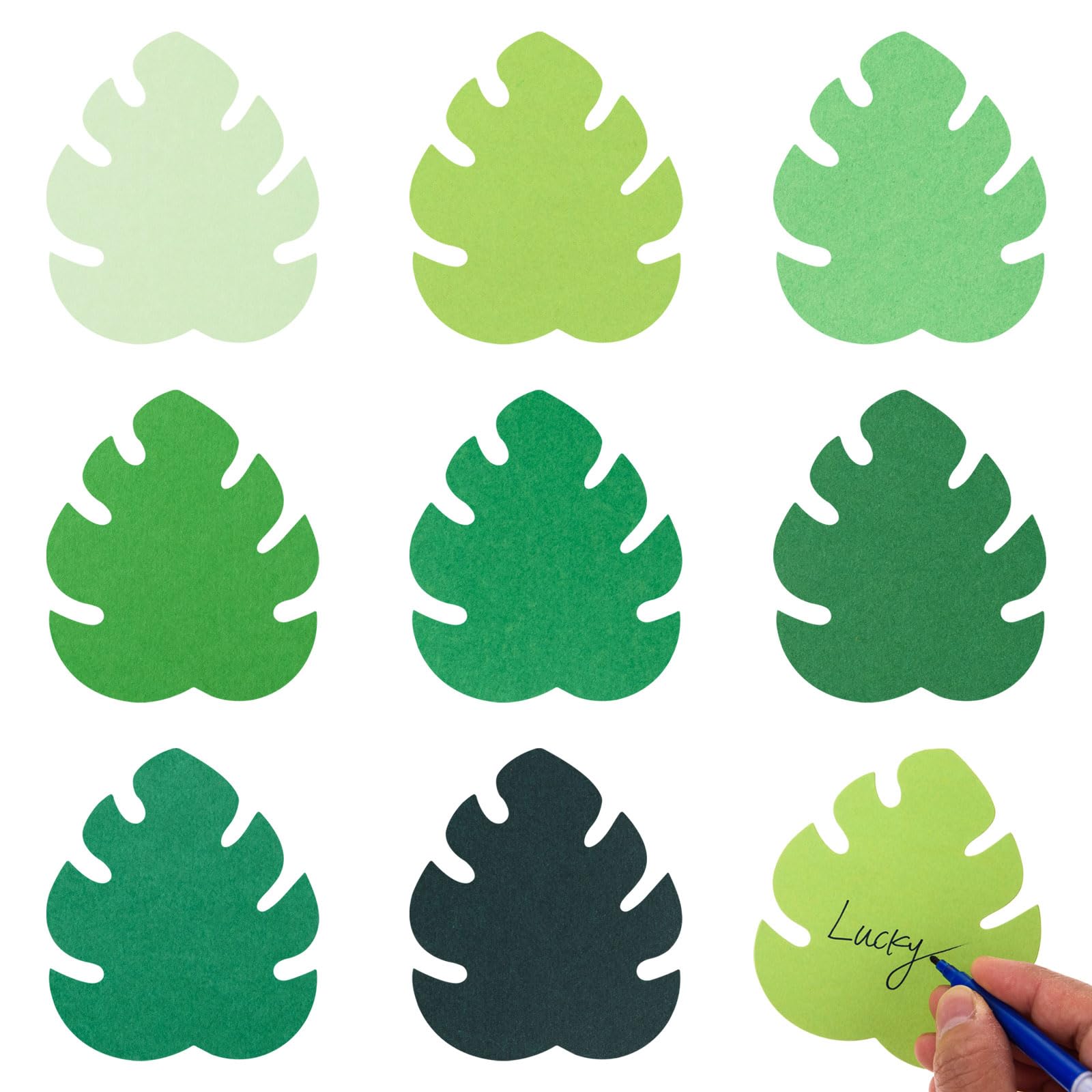 Amazon.com: MixTeach 200pcs Paper Tropical Leaves Cutouts Assorted