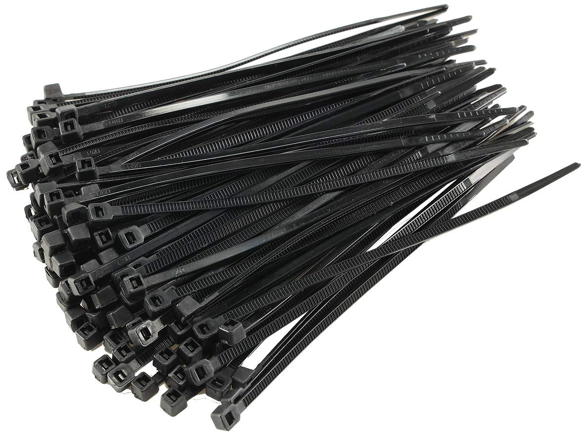 Fascette in linea lunghezza 100 mm larghezza 2,5 mm nero 1000 pz. | Leroy Merlin