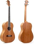 Kmise Baritone Ukulele 30 Inch Mahogany Ukelele 4 String Hawaii Guitar Uke G-C-E-A from Kmise
