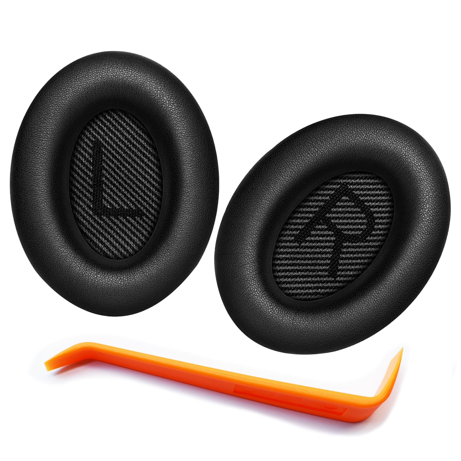 QC35 Ear Pads - Replacement Earpads Designed Exclusively for Bose QuietComfort 35 II and QC35 Headphones & More(Black)