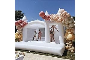 Enchanted White Castle Bounce House