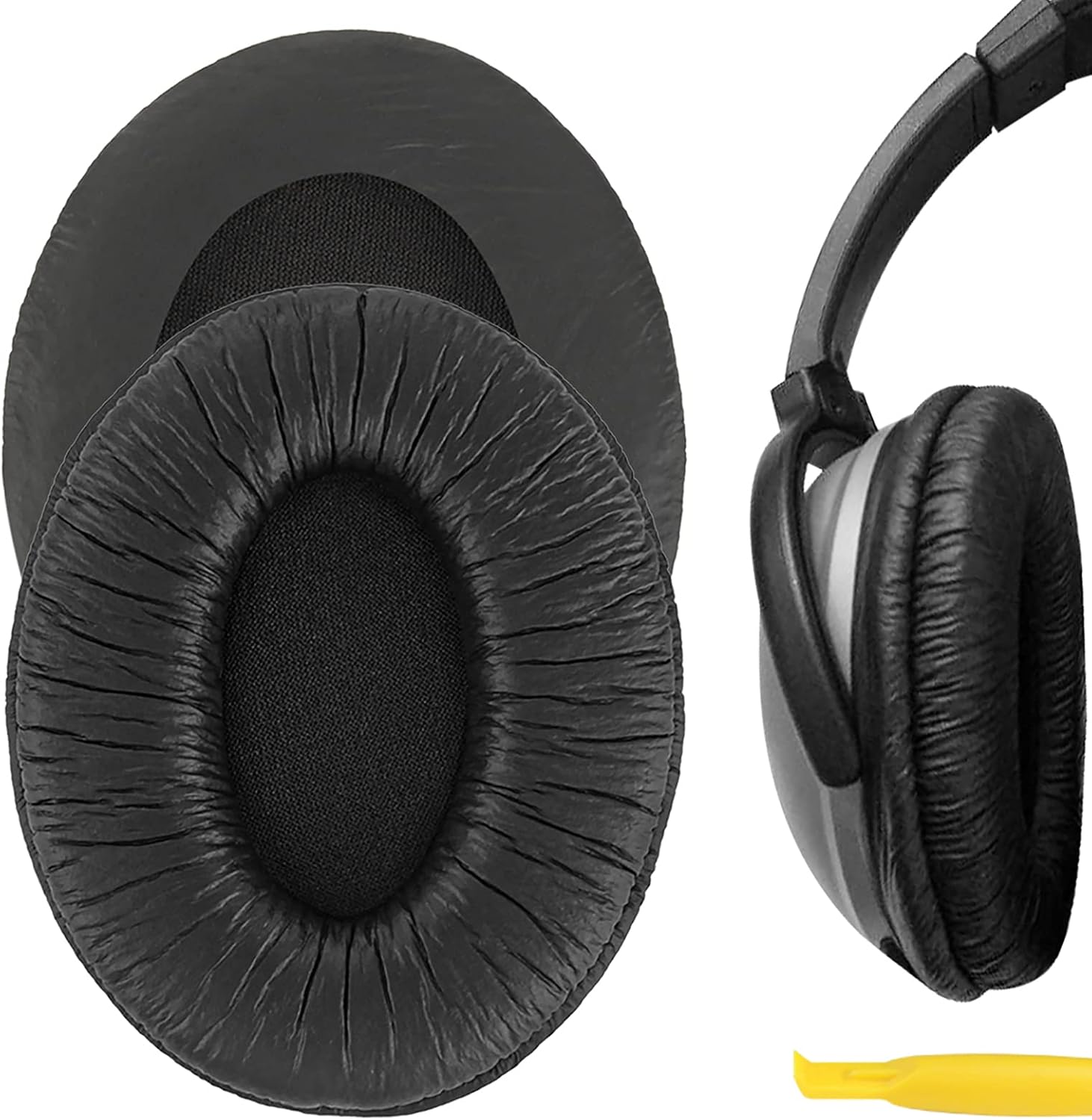 Geekria Replacement Ear Pads for Bose QuietComfort QC1 Headphones Ear Cushions, Repair Parts (Black)