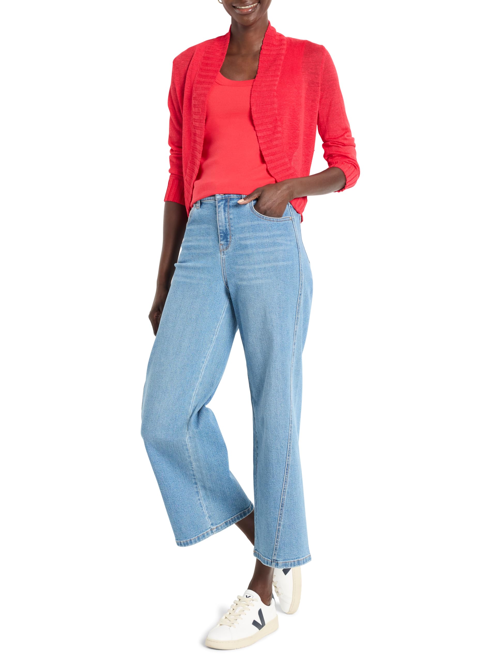 NIC+ZOE Women's Perfect Knit Rib Scoop Tank