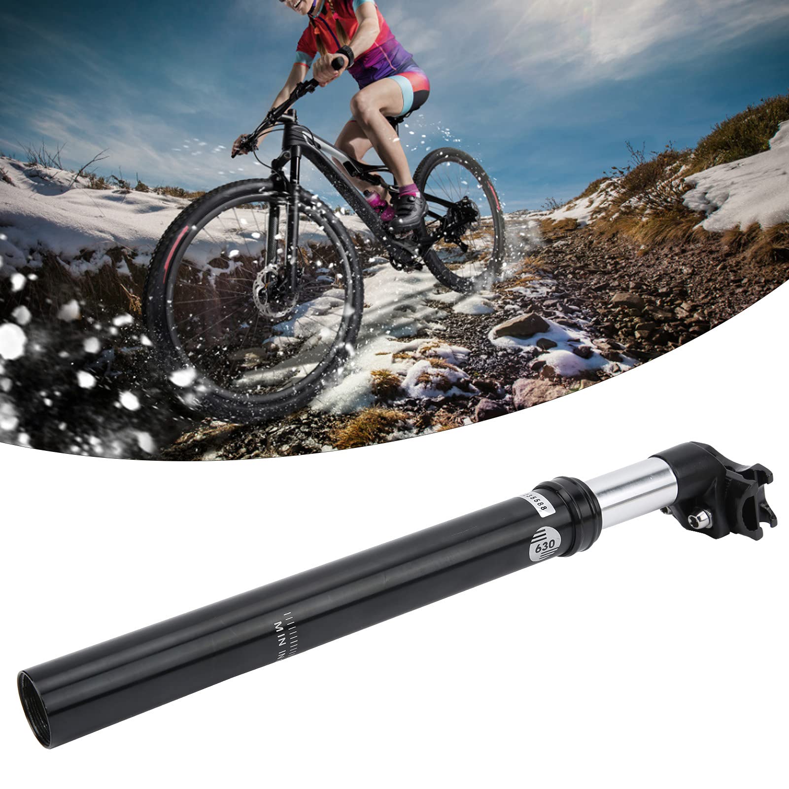 Tige De Selle Pour Vélo Selle Velo Adaptateur De Tige De Selle Vélo - 4 Tailles En Alliage Alu (27.2-31.6mm) - Pour VTT, Route, Etc. Tige De Selle Suspendue Tige De Selle Velo Route