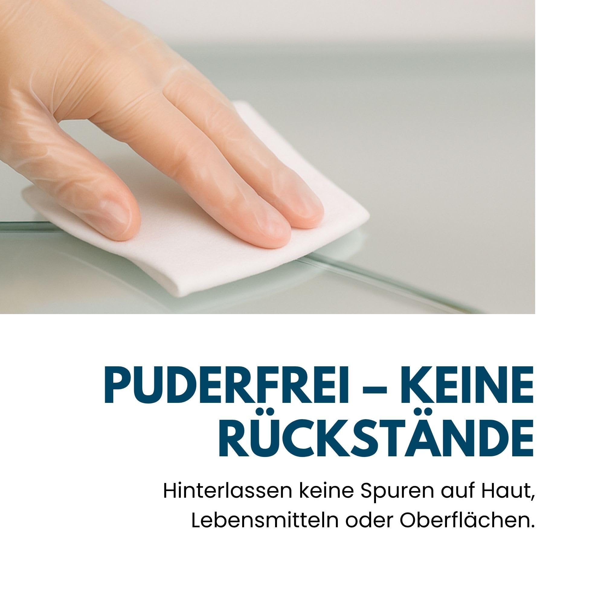 Vinylhandschuhe 1000 Stück | XL | Einweghandschuhe Vinyl Handschuhe Sehr tastsensibel – Stabil, Puderfrei & Latexfrei – Reißfeste Gummihandschuhe | Gr. XS, S, M, L, XL