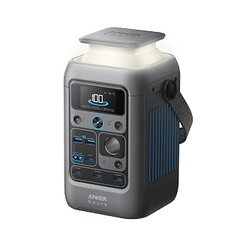Anker SOLIX C300 DC Power Bank Station, 288Wh, 300W Solar Gen