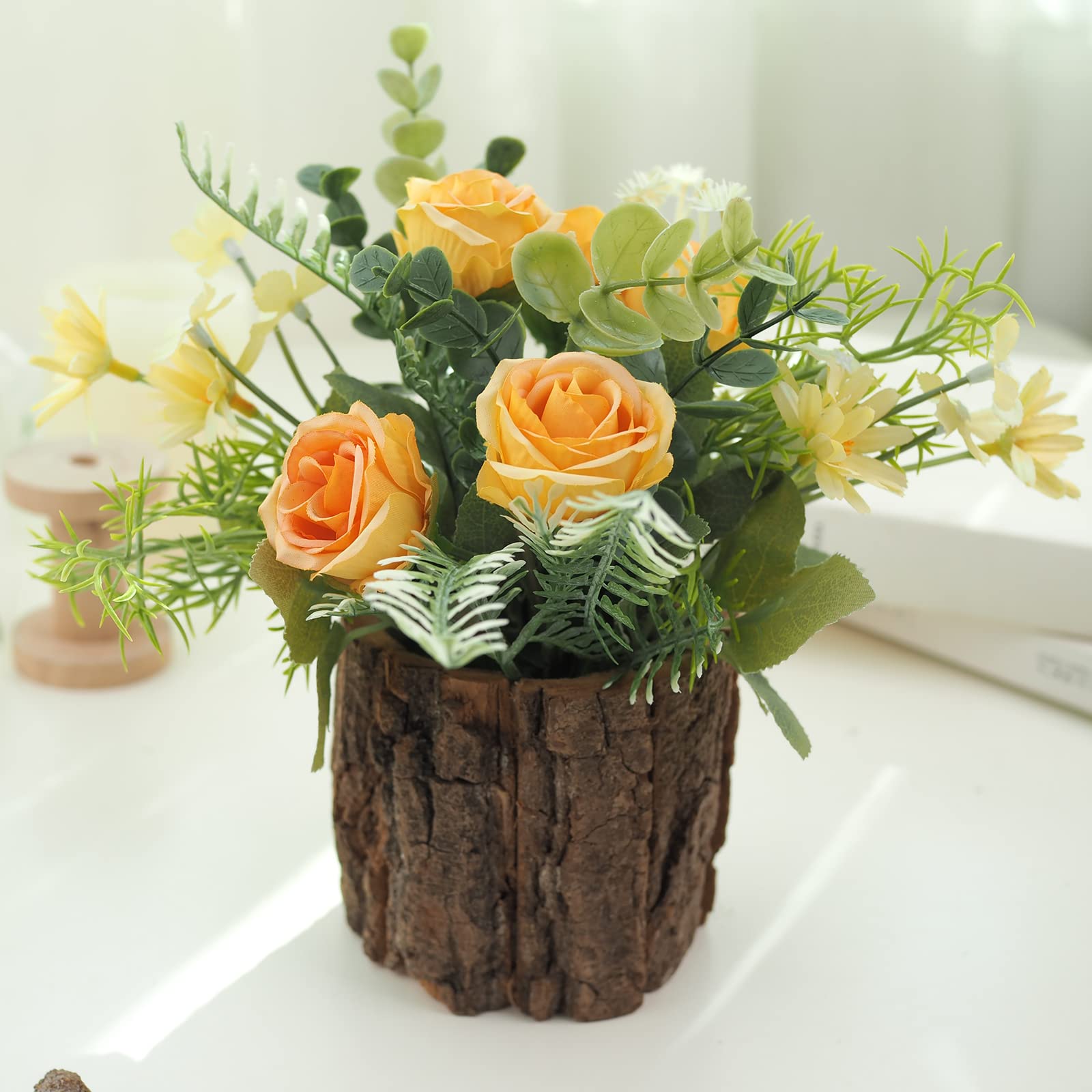 Artificial Flowers with Pot - Image 3
