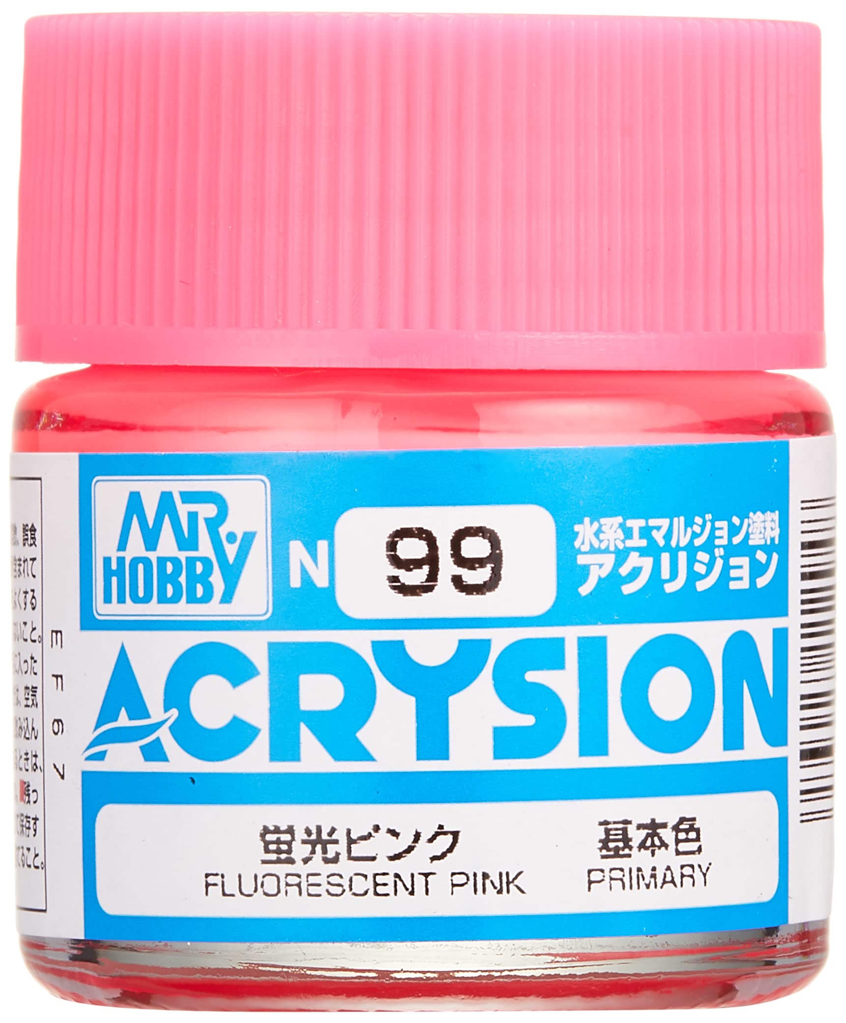 Amazon | アクリジョン 蛍光ピンク 10ml 模型用塗料 N99 | カラー塗料 通販