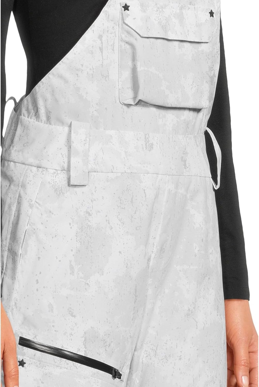 Helly-Hansen Powderqueen Bib Pant - Women's Snow Pant for Skiing, Waterproof, Insulated Winter Gear - Image 3