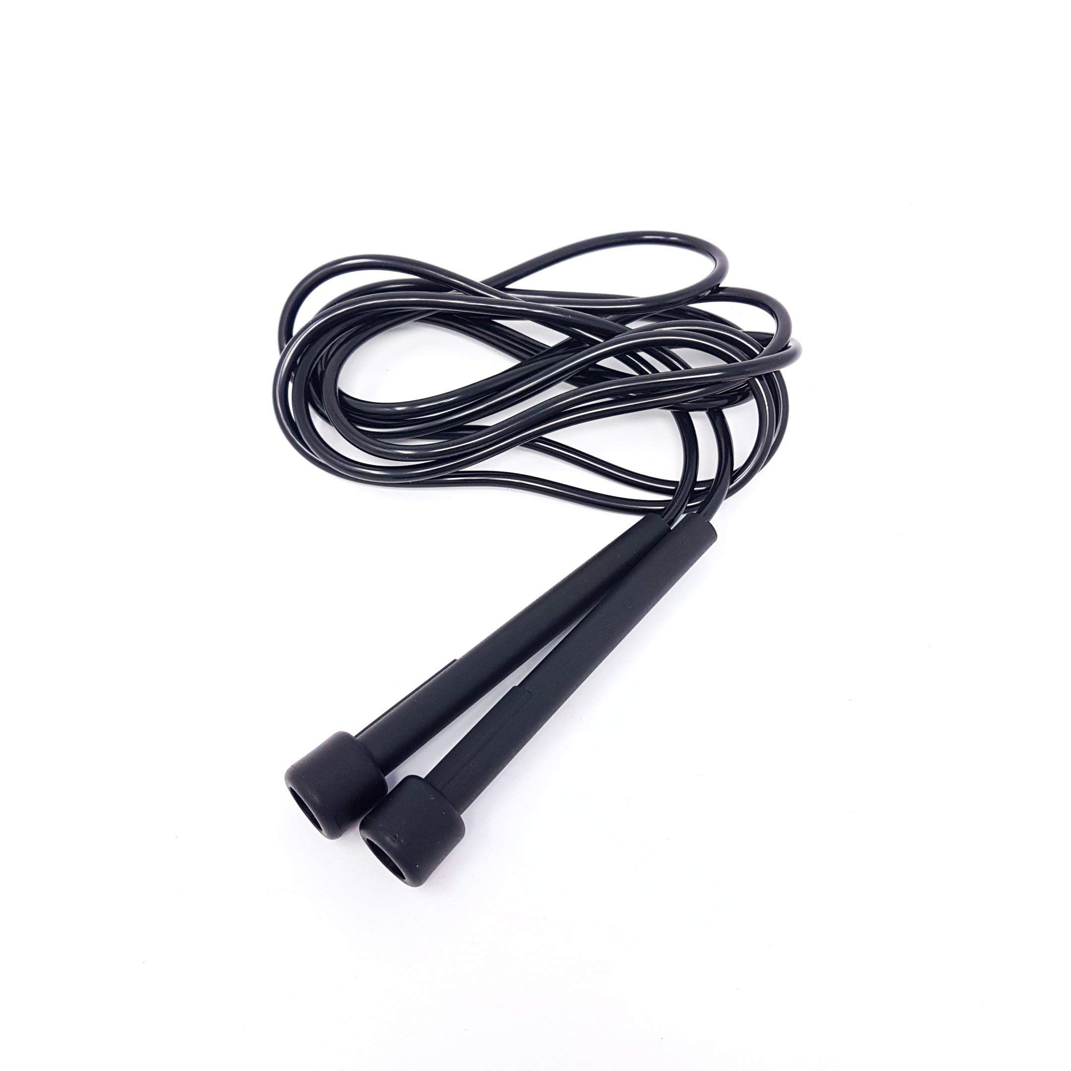 Prospo Jump Skipping Rope - 9 Ft. (Unisex) 3 Meter for Men, Women, Weight Loss, Kids, Girls, Children, Adult - Best in Fitness, Sports, Exercise, Workout, Lovely Gift, Karate, Taekwondo (Black) (B07S83LZGS) Amazon Price History, Amazon Price Tracker
