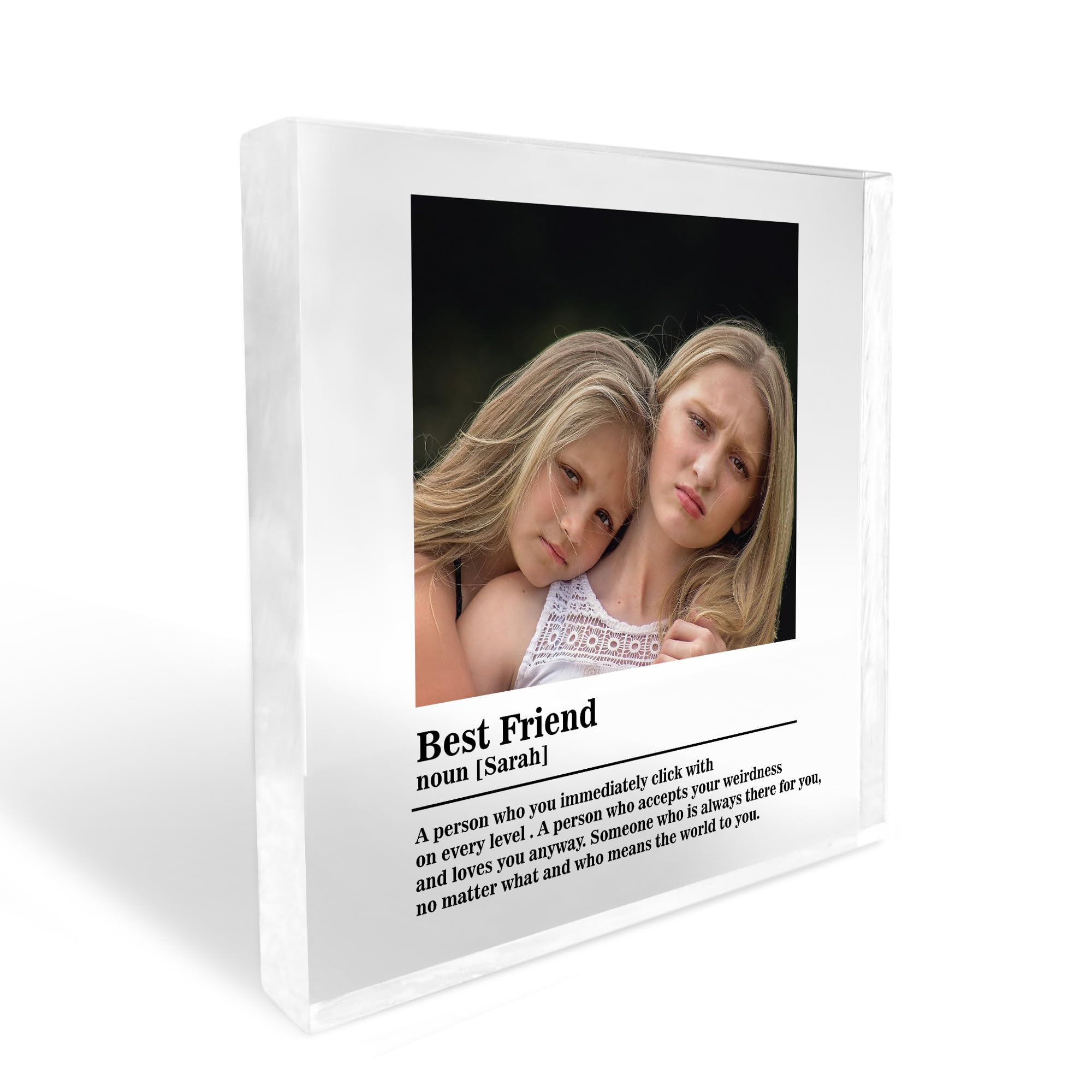 Red Ocean BEST FRIEND Friendship Gift For Best Friend Personalised Friendship Gifts Christmas Birthday Gift For Her