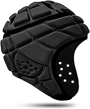 Great Call Athletics Flag Football Helmet Pro Rugby Scrum Cap Padded Headgear Adjustable Adult Youth Red Black Head Protector