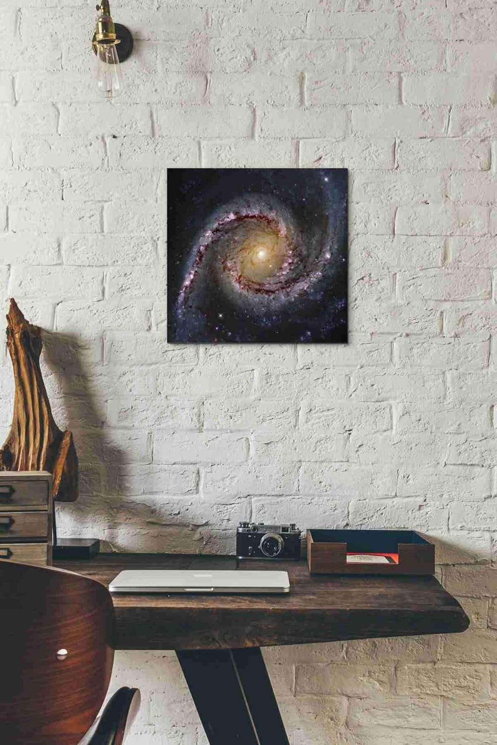 Epic Graffiti 'Grand Swirls' Hubble Space Telescope Canvas Wall Art, 12" x 12"