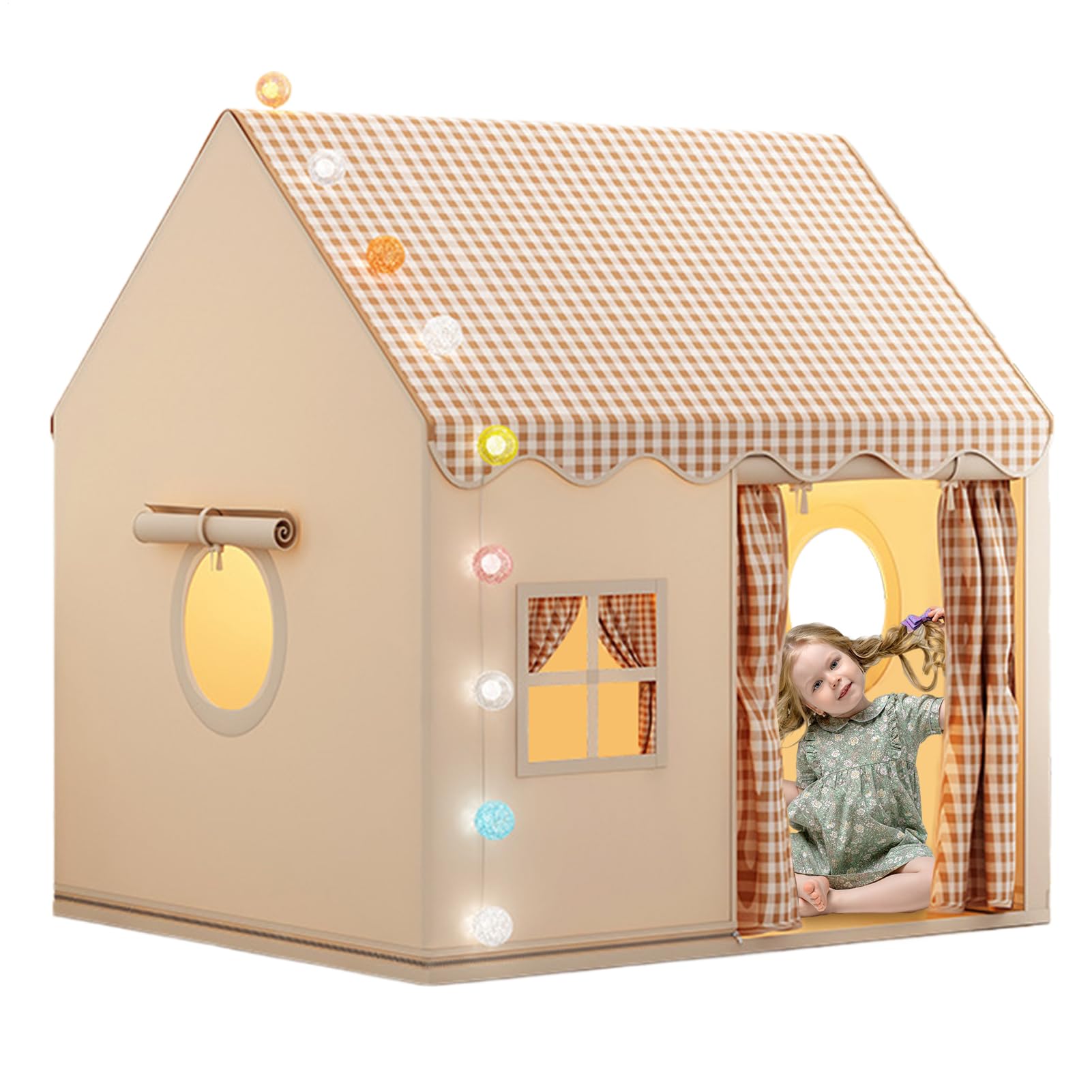 Amazon | プレイハウスキッズインドア、屋内ゲームのおもちゃの家