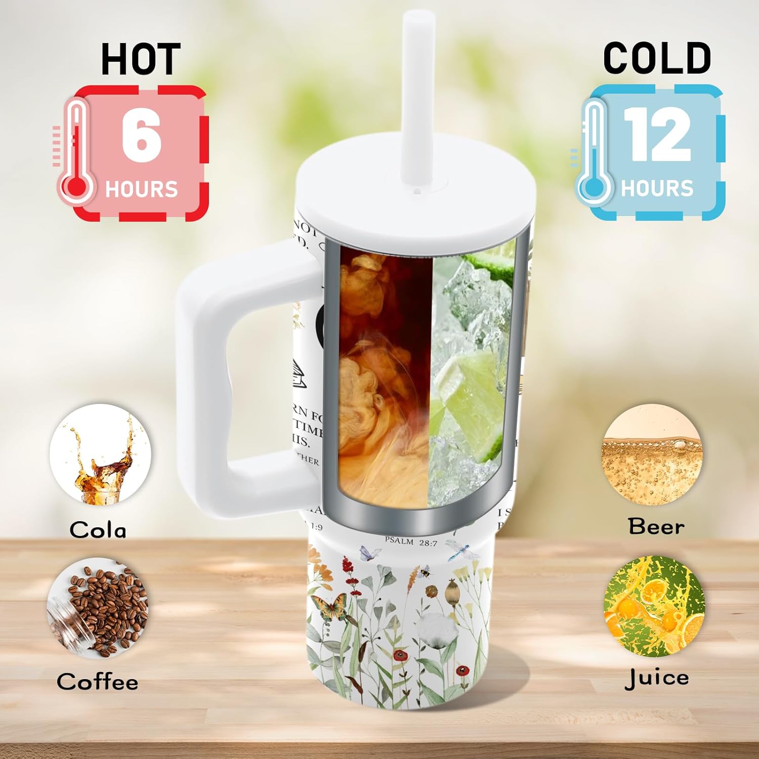 Christian Gifts for Women Girls, Child Of God Tumbler 24 Oz, Inspirational Religious Gifts, Stainless Steel Insulated Christian Coffee Mug, Bible Verse Catholic Spiritual Gift - Image 6