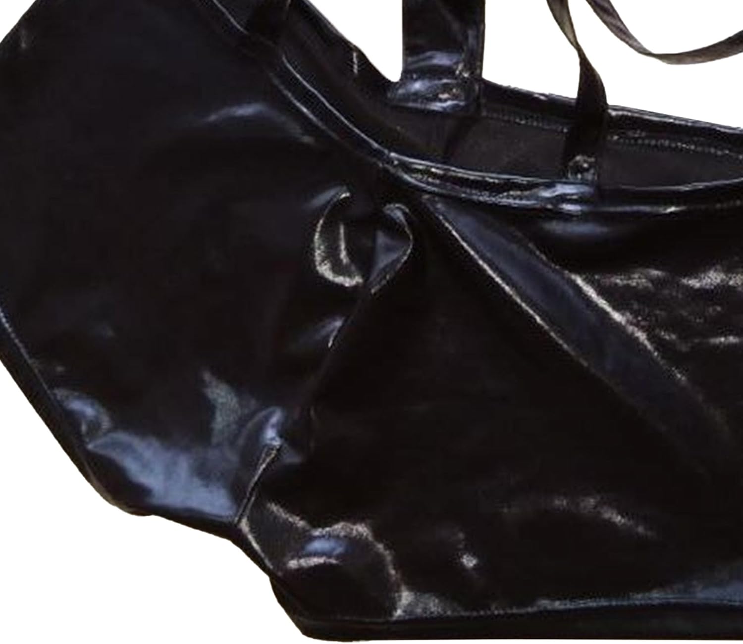 JEsilunmaMY Men's Suspender Leather Underwear Fashion Straps Skinny Boxer Shorts Sexy Lingerie Jockstrap Bodysuit Club