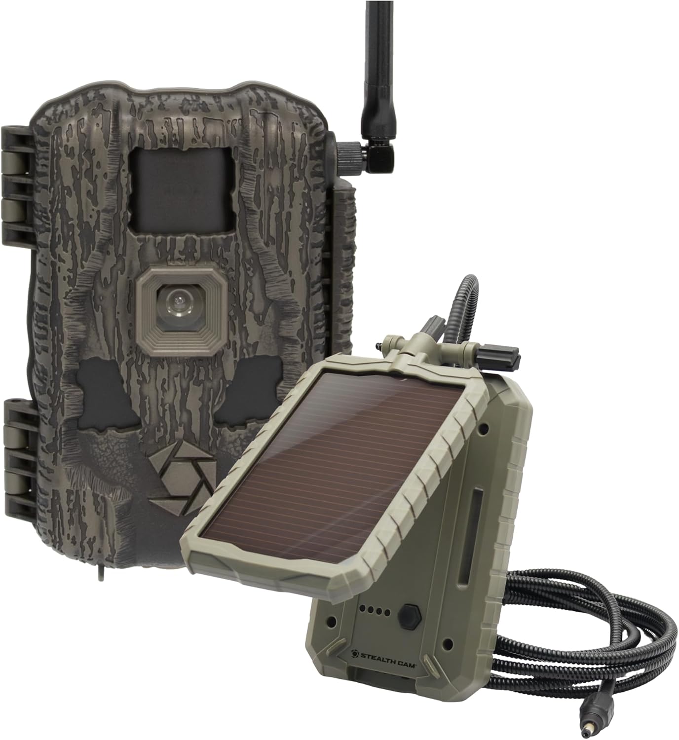 Stealth Cam Fusion Max 2.0 Cellular Trail Camera with SOLPAK 3,000 mAh