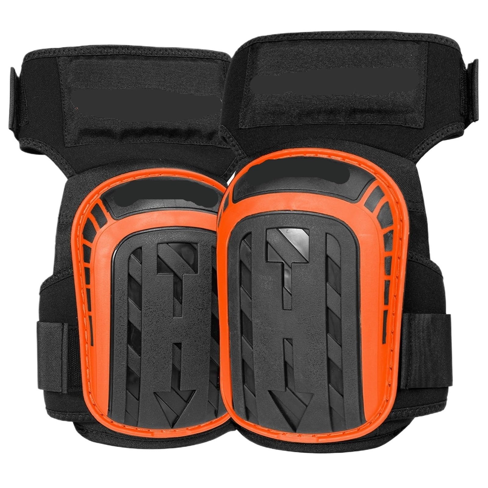 Rodilleras Para JardineríA Rodilleras for trabajo, construcción, jardinería, limpieza de suelos con puntera antideslizante alta resistencia — Acolchado suave gel y espuma(Orange)