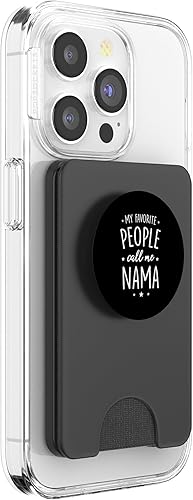 Miniatura 10 de Nama Gift: My Favorite People Call Me Nama PopSockets - Agarre y soporte para teléfonos y tabletas, Negro