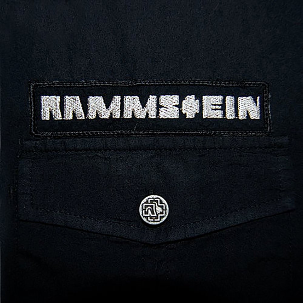 Rammstein Herren Hemd mit langem Arm, Offizielles Band Merchandise Fan Shirt schwarz