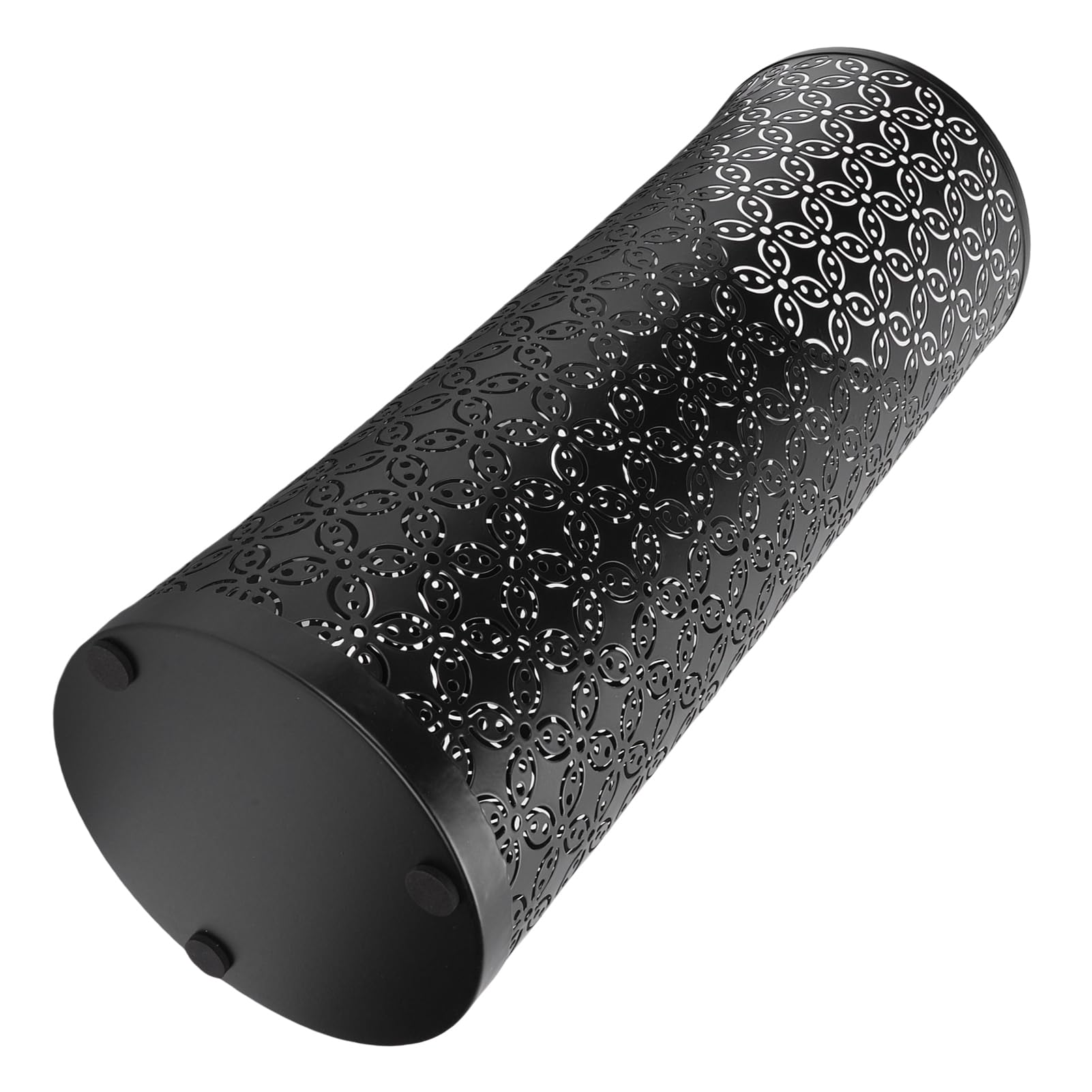 AMONIDA Soporte Redondo para Paraguas, Diseño Compacto de Aleación (BLACK)