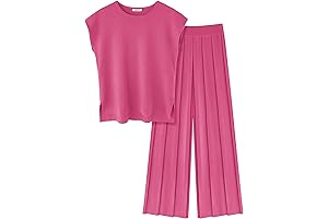 Cozy Two-Piece Pink Loungewear Set for Women