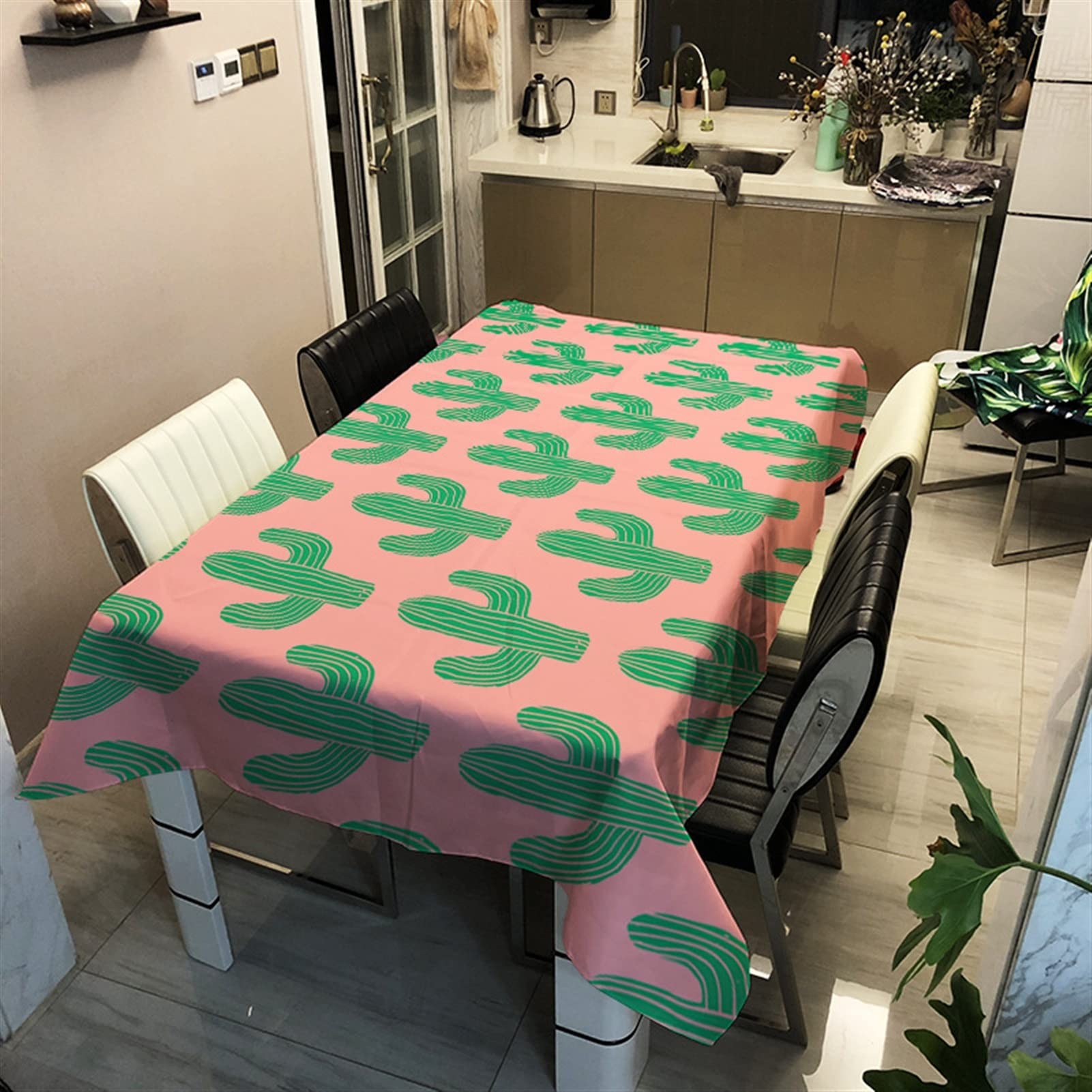 Couverture de table lavable étanche à l'huile pour protection cuisine