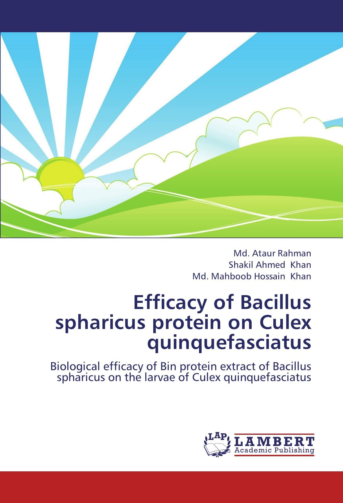 Efficacy of Bacillus spharicus protein on Culex quinquefasciatus