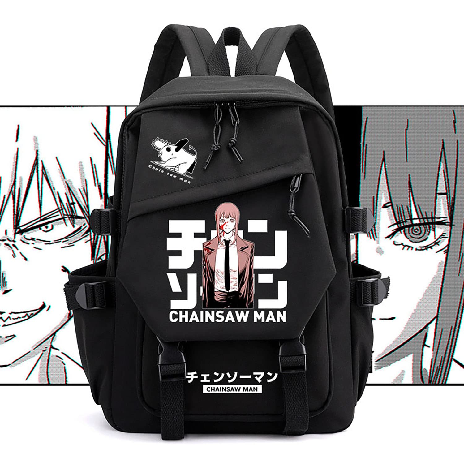 Amazon.co.jp: チェンソーマン リュック マキマ バッグ 男の子 女の子